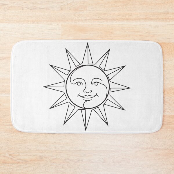 Item preview, Vintage Celestial Sun Face Aesthetic  designed and sold by BetweenForms.