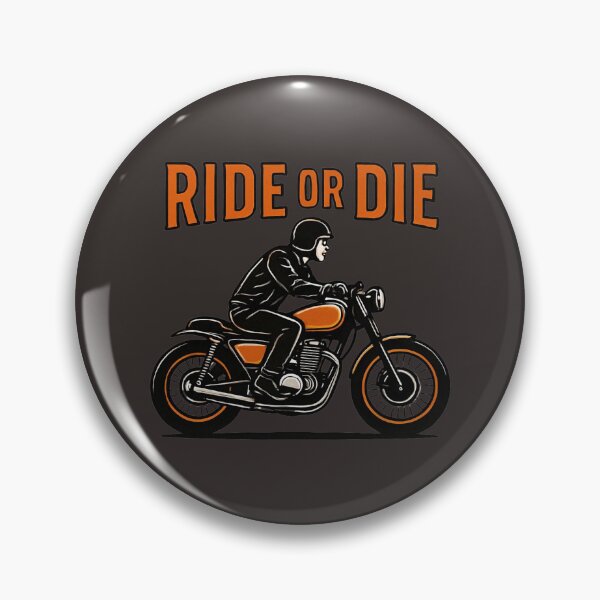 Item preview, Ride Or Die – Vintage Motorcycle Biker T-Shirt designed and sold by GoGreenlove.