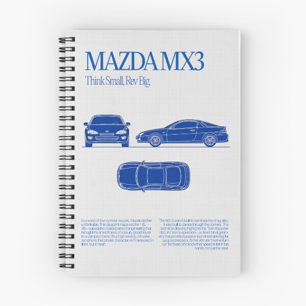 Item preview, Mazda MX3 Blueprint designed and sold by aliigal.