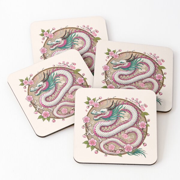 Item preview, Majestic Cherry Blossom Dragon designed and sold by NerdiPop.
