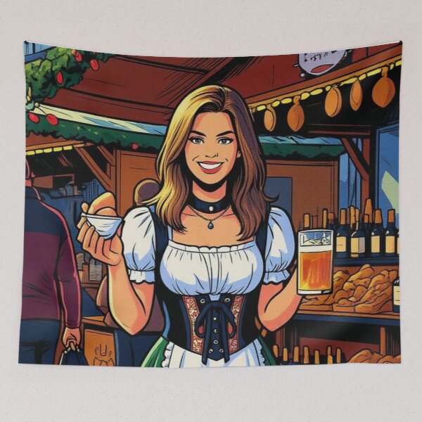 Artikelvorschau, Lederbraun Bier und Wurst entworfen und verkauft von pjd94.