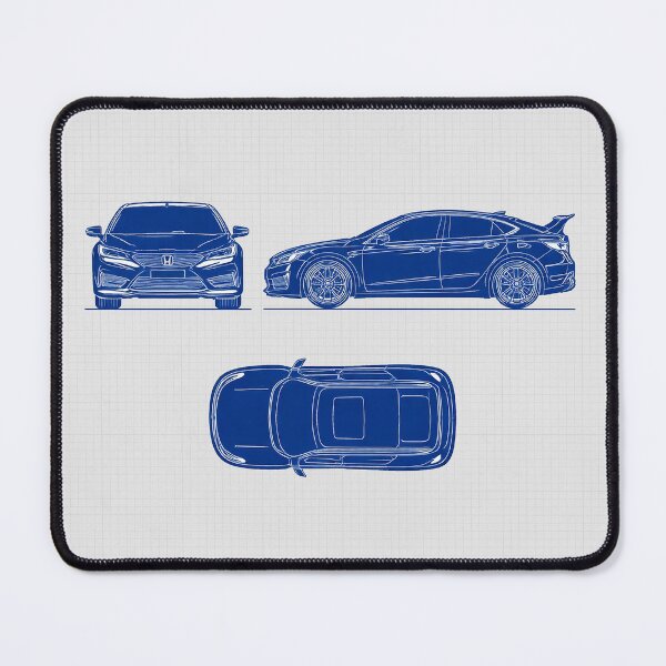 Item preview, Civic Turbo Blueprint designed and sold by aliigal.