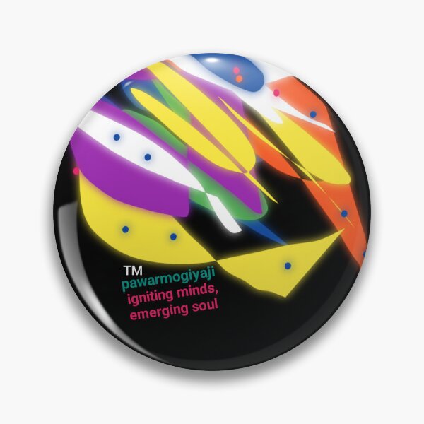 Item preview, Abstract Neon Glow Art with Pawarmogiyaji Branding to Maintain Positive Energy designed and sold by Pawar1999.