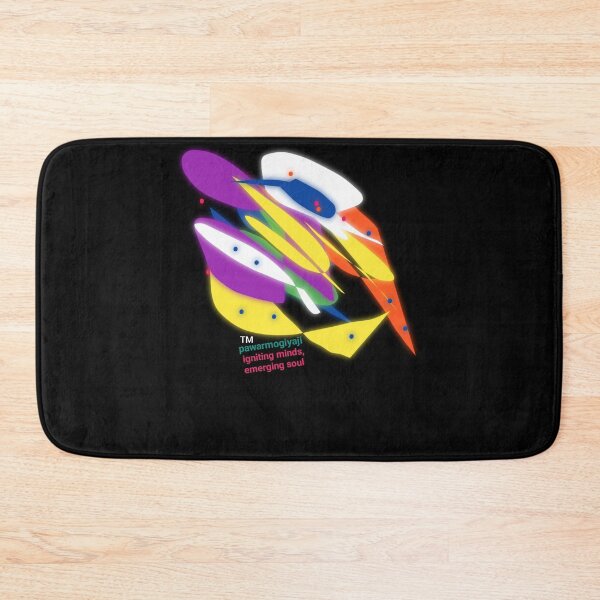 Item preview, Abstract Neon Glow Art with Pawarmogiyaji Branding to Maintain Positive Energy designed and sold by Pawar1999.