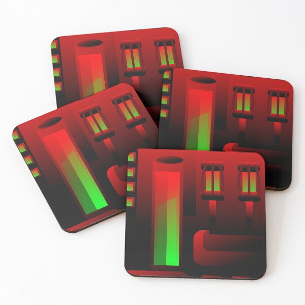 Item preview, A Scientific Breakdown Series 05 Glowing TIles of Experiments designed and sold by The Nomadic Designs.