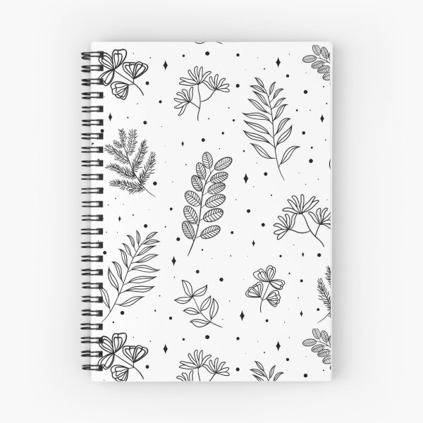 Item preview, Black and White Leaves Pattern 2 designed and sold by Linexy.