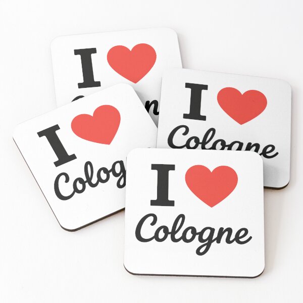 Item preview, I Love Cologne | Germany City Typography | Rhine River, Culture & Historic Cathedral Design designed and sold by PaintedPixels01.