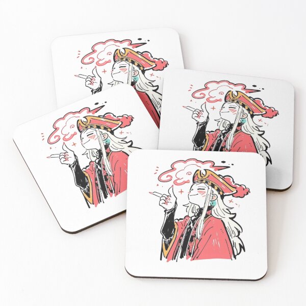 Item preview, Pirate Empress Smoking Queen Anime Artwork designed and sold by Mr-MC-kitty.