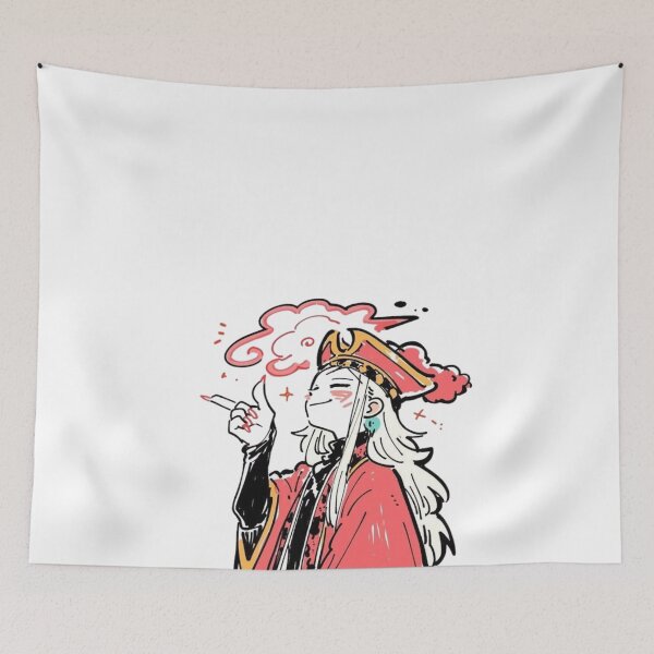 Item preview, Pirate Empress Smoking Queen Anime Artwork designed and sold by Mr-MC-kitty.