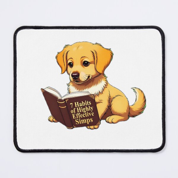 Item preview, Dog reading book designed and sold by FreaksSociety.
