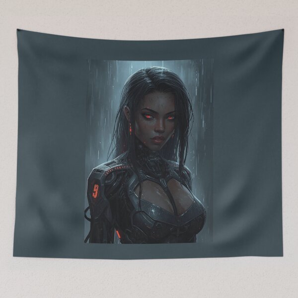 Item preview, Cyborg Girl designed and sold by ArtCraftLab.