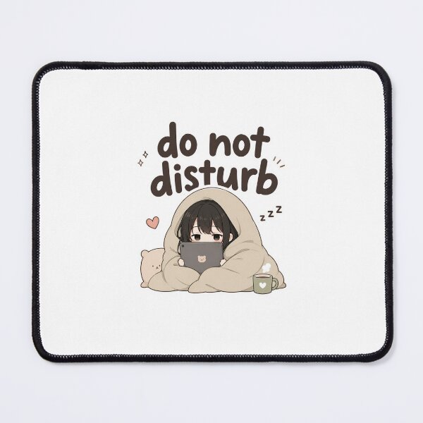 Item preview, Do not disturb sticker designed and sold by naruto4925.