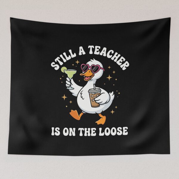 Item preview, Still A Teacher Is On The Loose Educator Summer Break Funny Teaching School designed and sold by SofenArt.