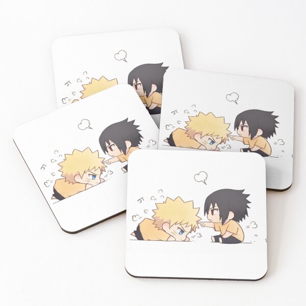 Item preview, Naruto & Sasuke Chibi Rivals | Cute Naruto Anime Best Friends Fan Art designed and sold by Dyan4.