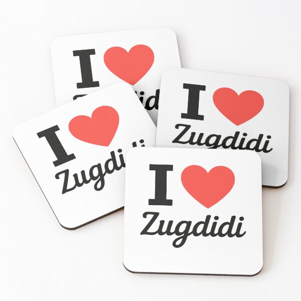 Item preview, I Love Zugdidi | Georgia City Typography | Culture, History & Samegrelo Heritage Design designed and sold by PaintedPixels01.