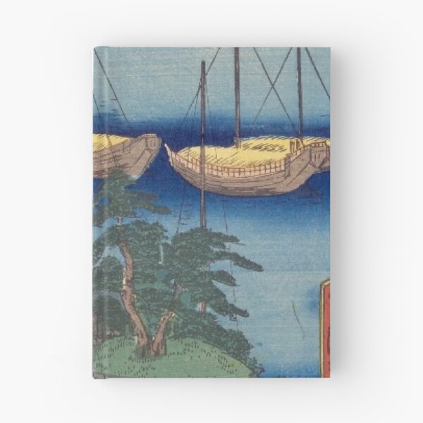 Item preview, Kanagawa Port Procession – Vintage Ukiyo-e Japanese Harbor Scene designed and sold by vekotpu.