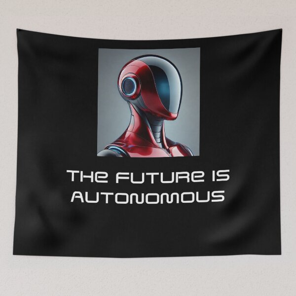 Item preview, Powered by AI Robot Design Futuristic Artificial Intelligence Tech Aesthetic Machine Learning Cyberpunk Graphic designed and sold by TEEJAMBOREE.