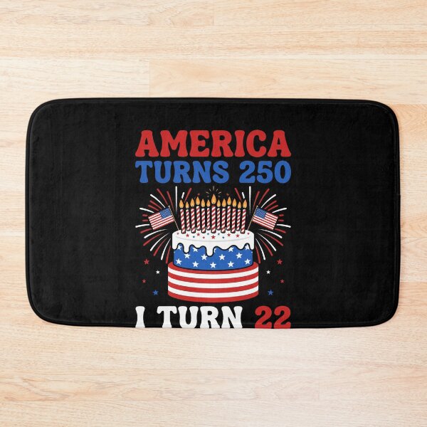 Item preview, America Turns 250 I Turn 22 1776-2004-2026 Patriotic Twenty Two Birthday United States designed and sold by SofenArt.