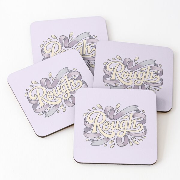 Item preview, Rough Vintage Ribbon Typography Soft Dreamy Aesthetic designed and sold by Meivelle.