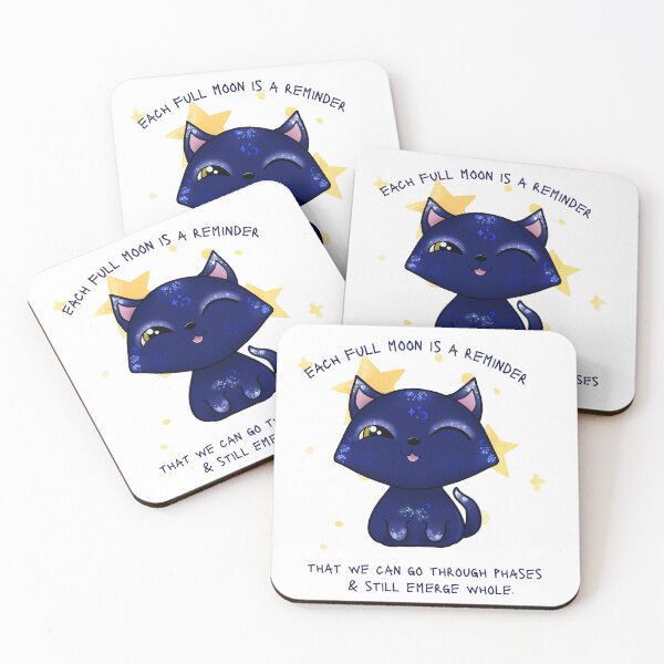 Item preview, Galaxy Cat Affirmation designed and sold by BookWyrmsTrove.