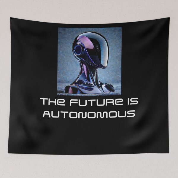 Item preview, Powered by AI Robot Design Futuristic Artificial Intelligence Tech Aesthetic Machine Learning Cyberpunk Graphic designed and sold by TEEJAMBOREE.