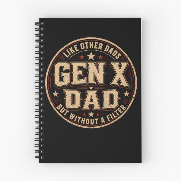 Item preview, Gen X Dad Like Other Dads But Without A Filter Shirt, Funny Sarcastic Father Humor designed and sold by THREE LITTLE BEANS.