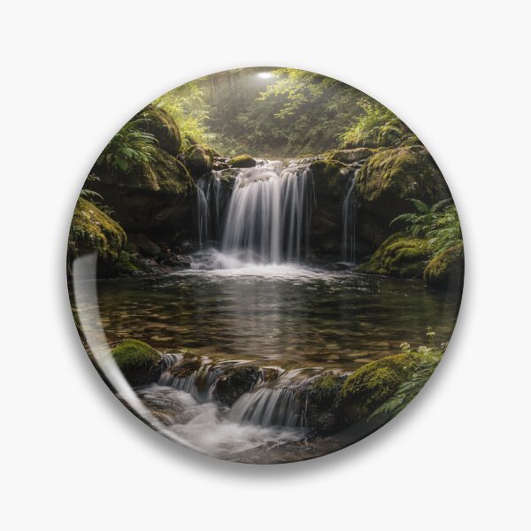 Item preview, World of the Sun – Erzetta Forest Waterfall designed and sold by ALWAHO.