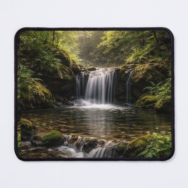 Item preview, World of the Sun – Erzetta Forest Waterfall designed and sold by ALWAHO.