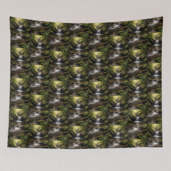 Item preview, World of the Sun – Erzetta Forest Waterfall designed and sold by ALWAHO.