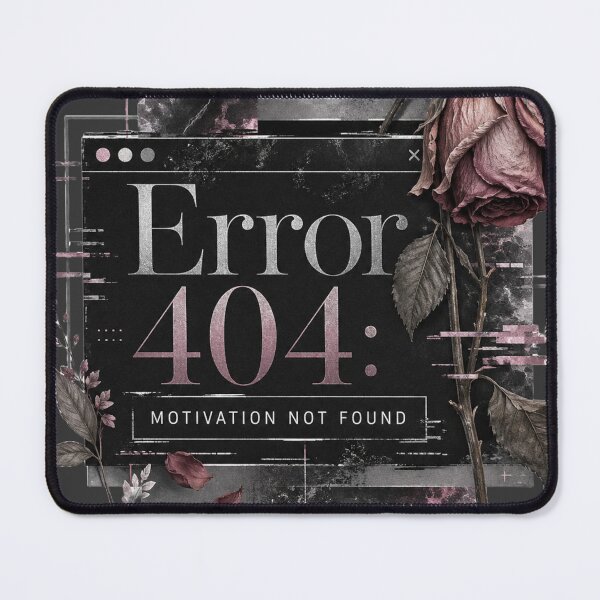Item preview, Error 404 Motivation Not Found designed and sold by tmoca.