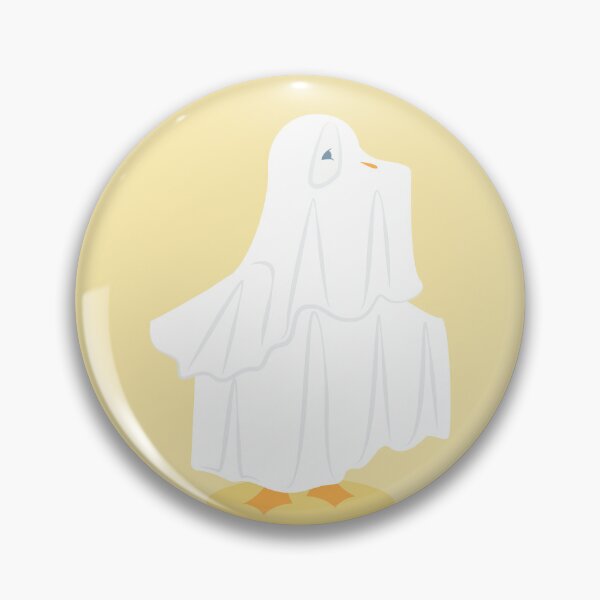 Item preview, Ganso Fantasma: Lindo y espeluznante diseño de ganso para Halloween designed and sold by Amimi-Makes.