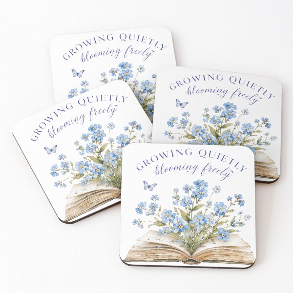 Item preview, Forget Me Not Book Illustration designed and sold by Blueberry-art23.