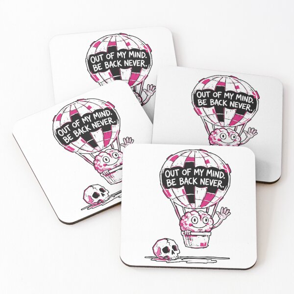 Item preview, Out of My Mind Be Back Never Funny Brain designed and sold by XYZ LAB by Jesuperman.