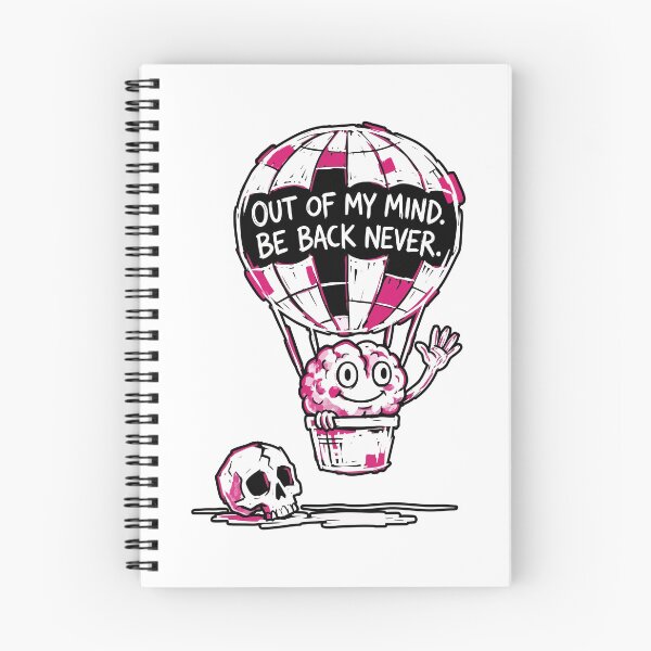 Item preview, Out of My Mind Be Back Never Funny Brain designed and sold by XYZ LAB by Jesuperman.