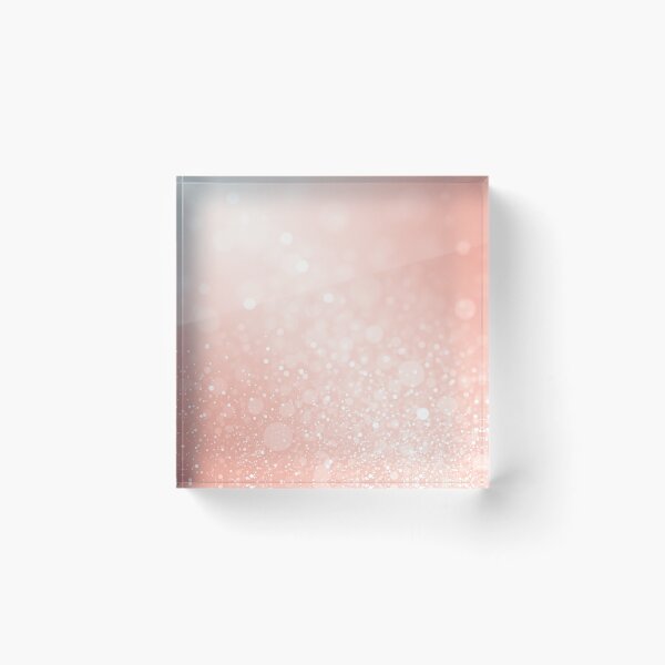 Item preview, Dreamy Pink Glittery Bokeh Gradient Background with Soft Sparkles designed and sold by IntelliMindDesigns.