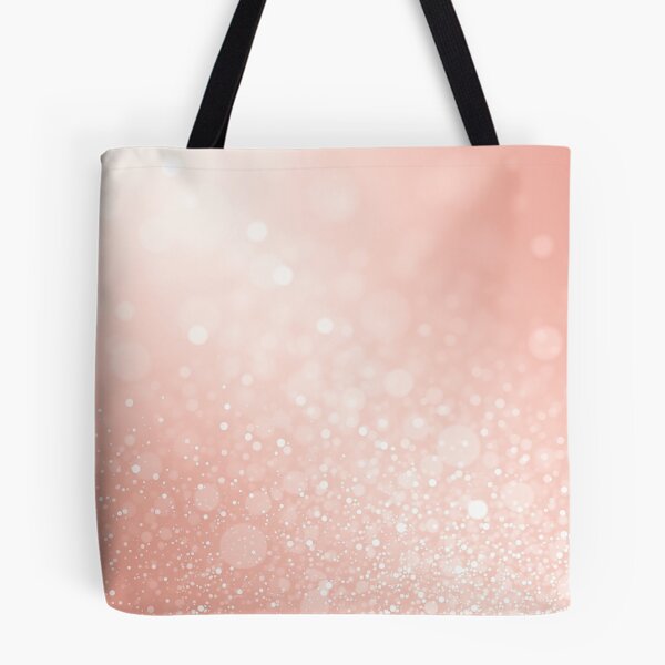 Item preview, Dreamy Pink Glittery Bokeh Gradient Background with Soft Sparkles designed and sold by IntelliMindDesigns.