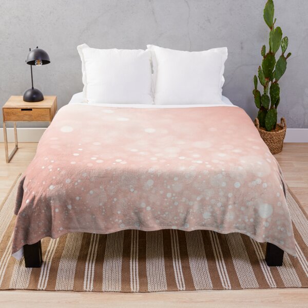 Item preview, Dreamy Pink Glittery Bokeh Gradient Background with Soft Sparkles designed and sold by IntelliMindDesigns.