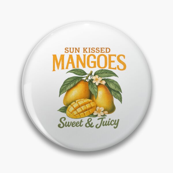 Item preview, Vintage Mango Fruit Retro Design designed and sold by artbyojasvi17.