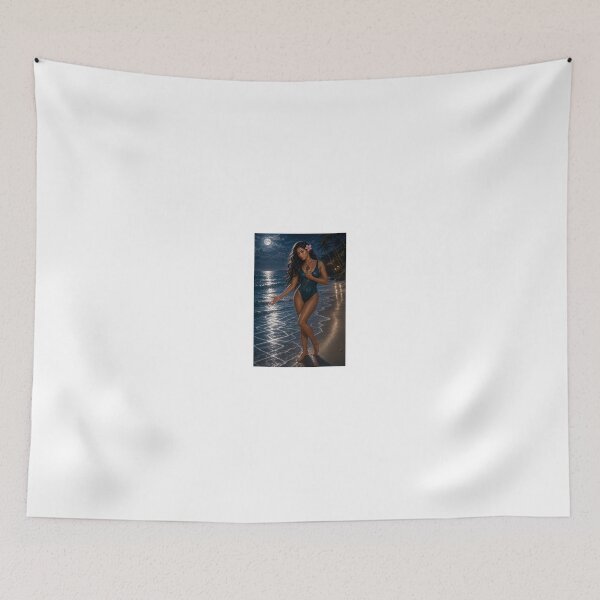 Item preview, Shanti Riveria in Dark Swimwear at Moonlight Beach designed and sold by CathryneDelamort.