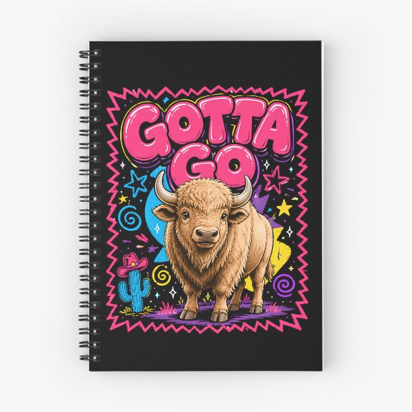 Item preview, Buffalo Graphic , Funny Gotta Go Tee, Trendy Western Bison T-Shirt, Cowgirl  designed and sold by THREE LITTLE BEANS.