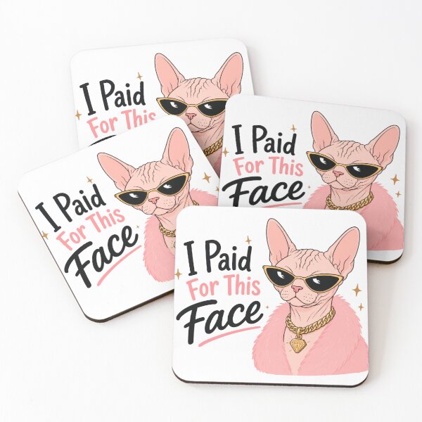 Item preview, I Paid For This Face Sphynx Cat designed and sold by INVITOARTE.