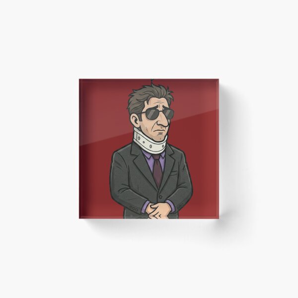 Item preview, The Sopranos Family Cuties - Christopher "!@$%' Airbag" Sticker designed and sold by CleverCulture.