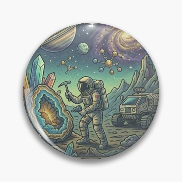 Item preview, Galactic Geologist Shirt – Sci-Fi Space Explorer Alien Crystal Mining T-Shirt designed and sold by Baby Adee Collective.