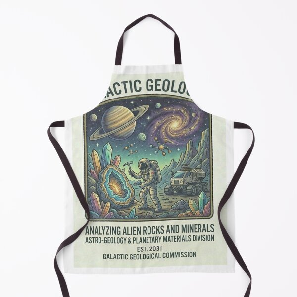 Item preview, Galactic Geologist Shirt – Sci-Fi Space Explorer Alien Crystal Mining T-Shirt designed and sold by Baby Adee Collective.