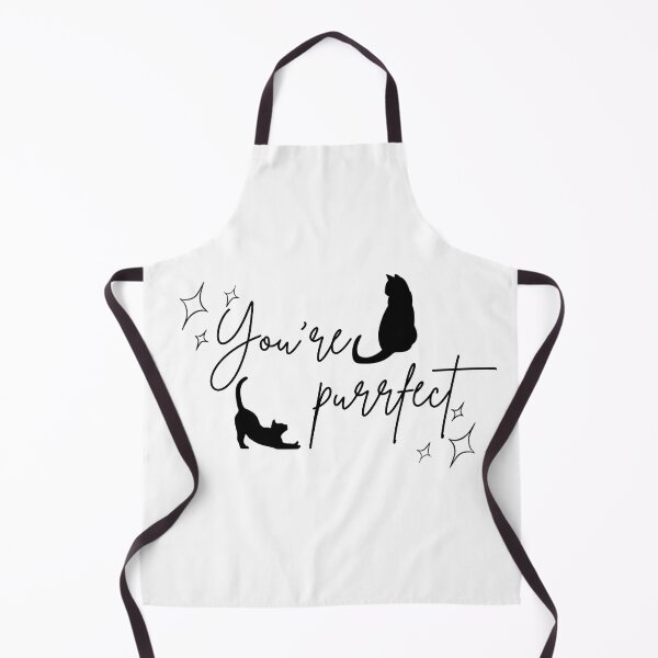Item preview, Cute You Are Purrfect Minimalist Black Cat designed and sold by Cherry Emporium.