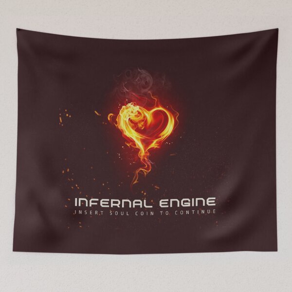 Item preview, Infernal Engine / Insert Soul Coin To Continue designed and sold by DOMO Industries.