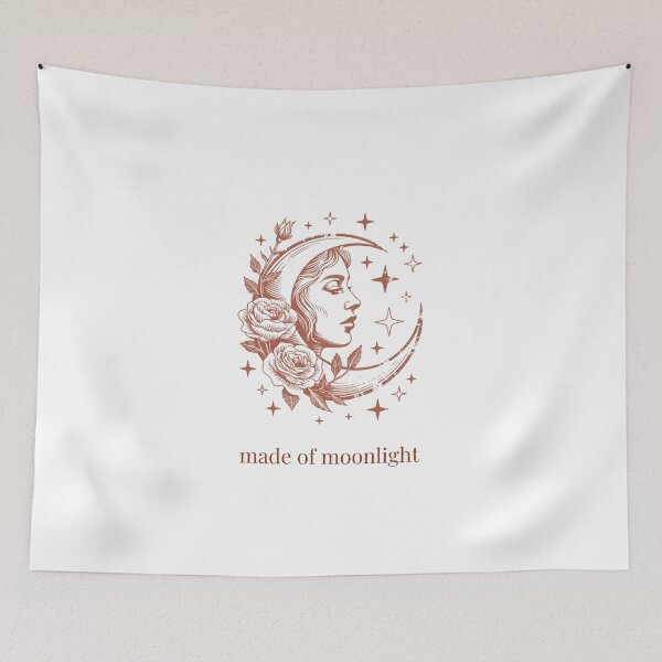 Item preview, Made of Moonlight Celestial Moon Woman Vintage designed and sold by Print Loft.