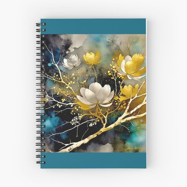 Item preview, Golden Blossoms 2 designed and sold by ©Janis Zroback.