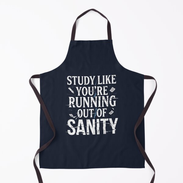 Item preview, Study Like You’re Running Out of Sanity Student Shirt designed and sold by Amr Darwish Graphic designer.