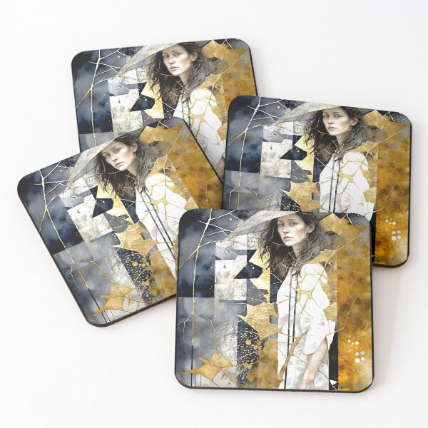 Item preview, The Golden Queen in the Eye of the Storm. designed and sold by ©Janis Zroback.